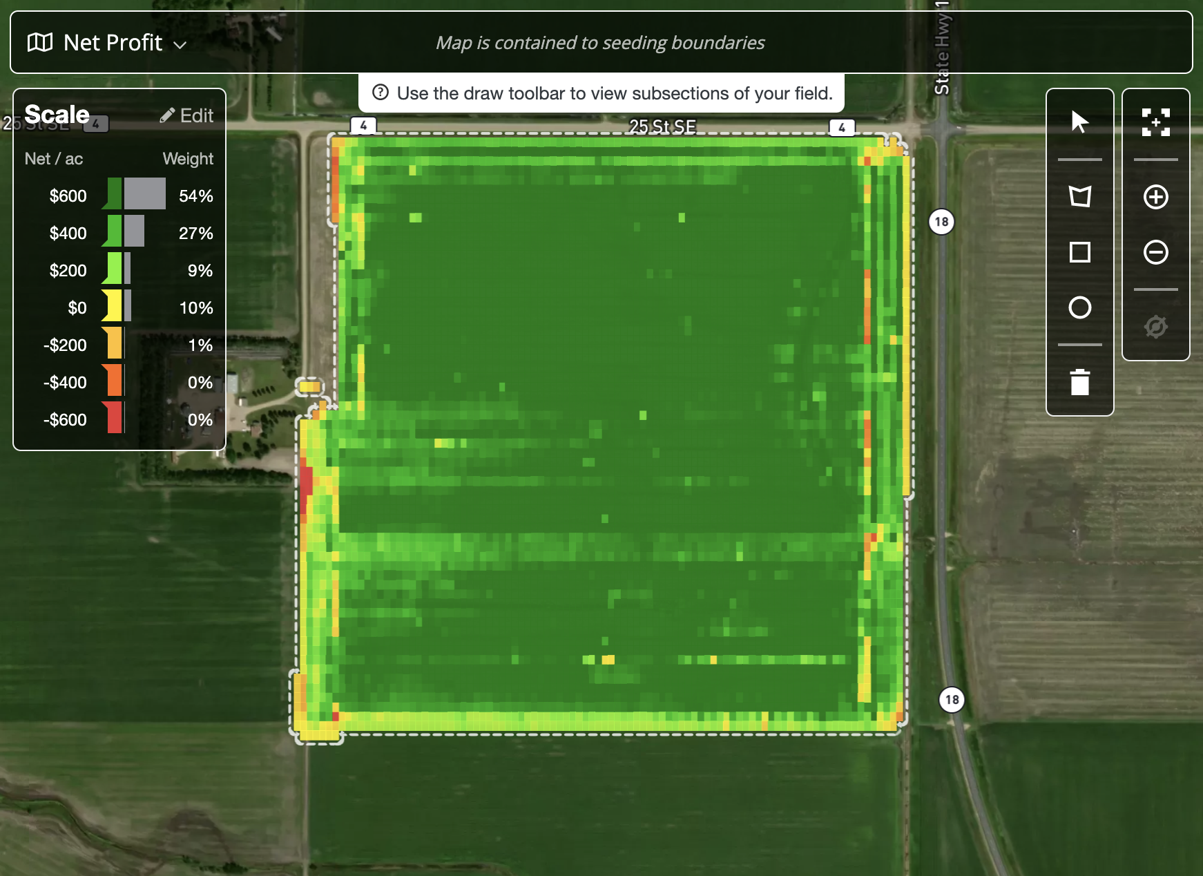 Dive into the profitability of your fields with profit maps